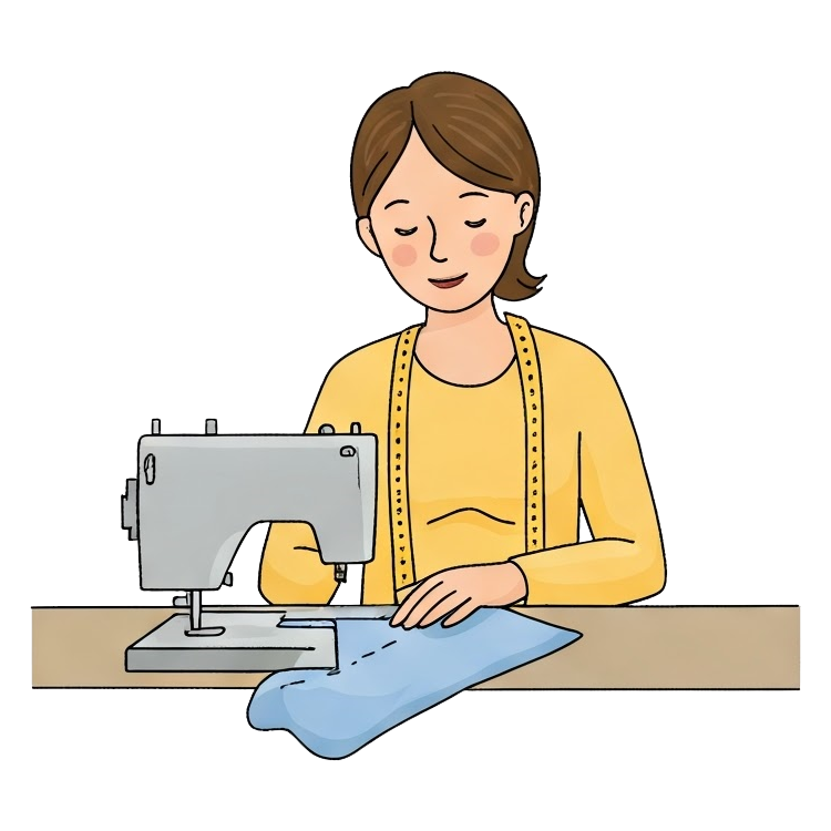 sew แปลว่า เย็บผ้า