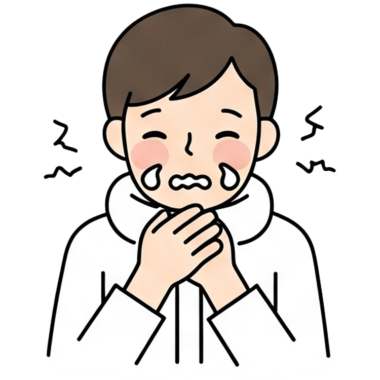 shiver แปลว่า สั่นระริก,ตัวสั่น