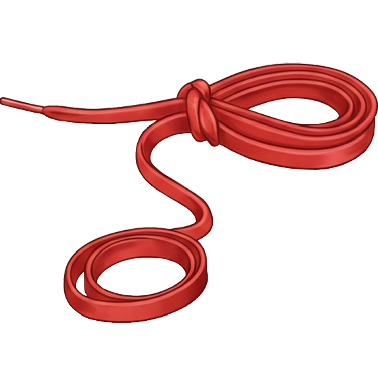 shoelace แปลว่า เชือกรองเท้า