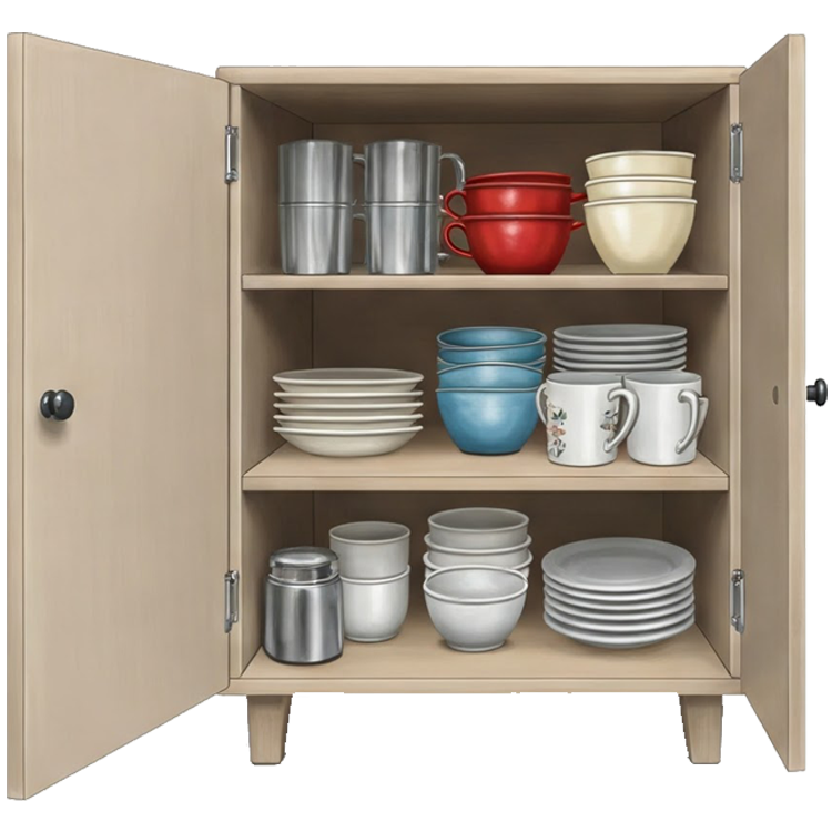 sideboard แปลว่า ตู้เก็บจานชาม