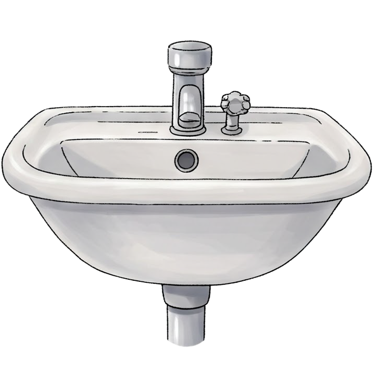 sink แปลว่า อ่างสำหรับล้าง