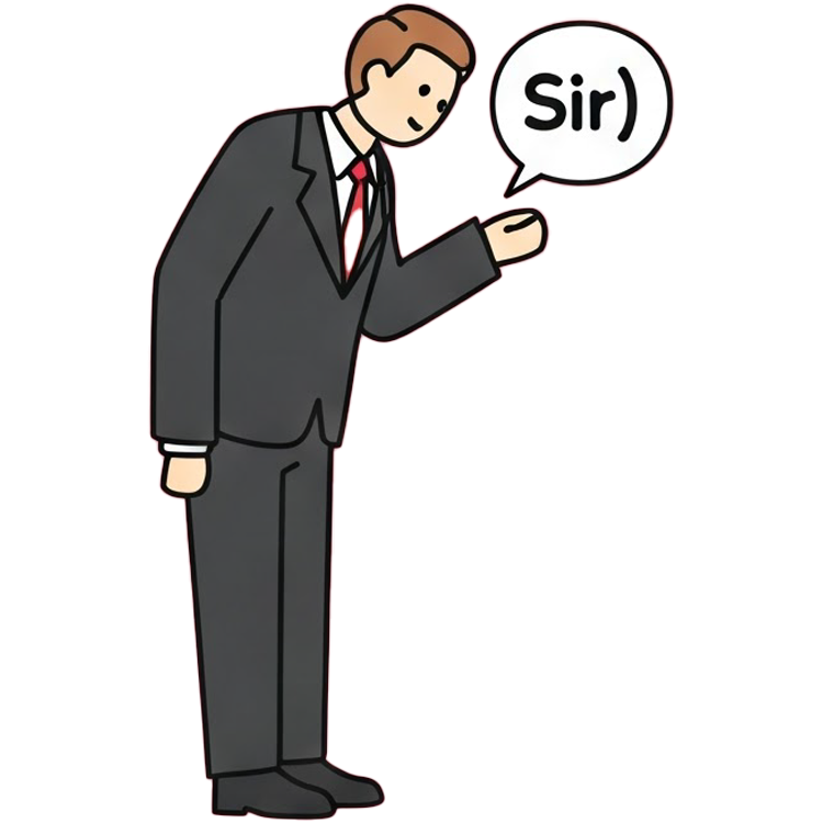 sir แปลว่า คำสุภาพเรียกผู้ชาย
