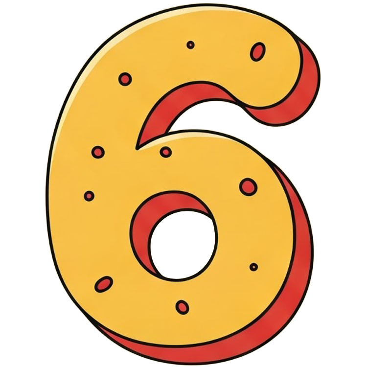 six แปลว่า เลขหก