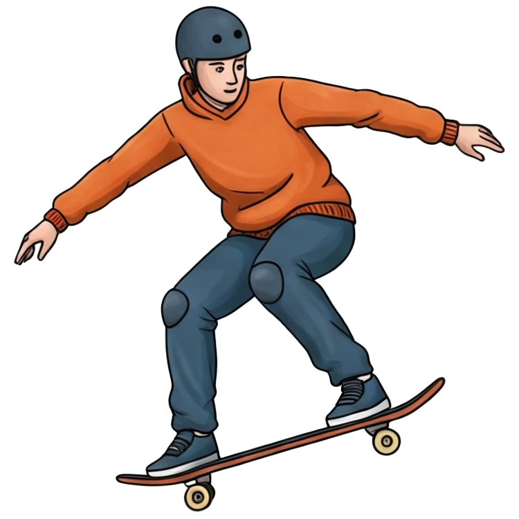 skate แปลว่า เล่นสเกต