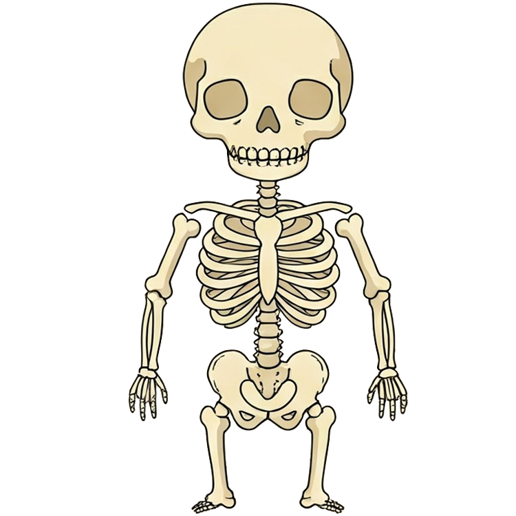 skeleton แปลว่า โครงสร้าง