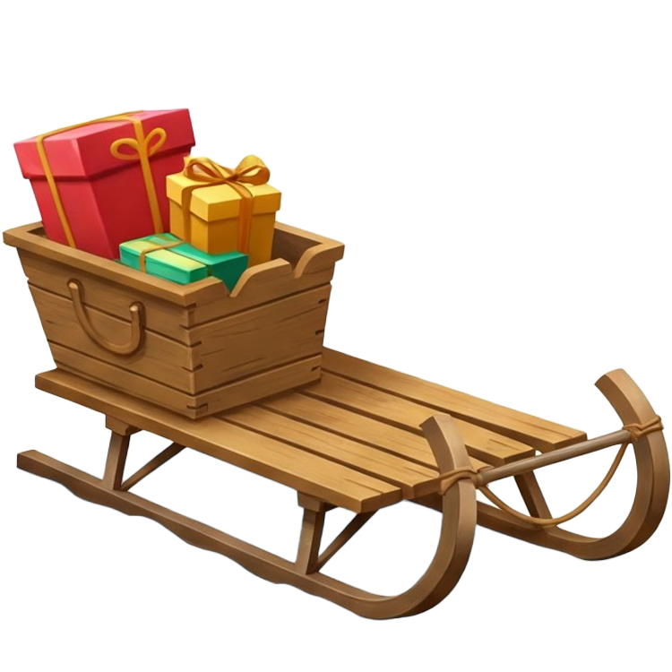 sleigh แปลว่า รถลากเลื่อนบนหิมะ