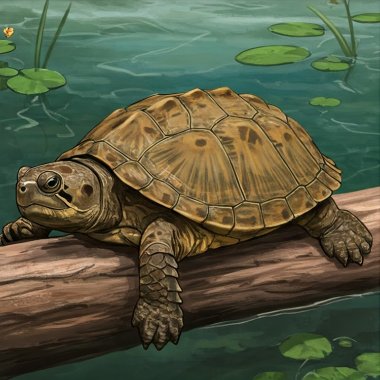 snapping turtle แปลว่า เต่าน้ำจืด