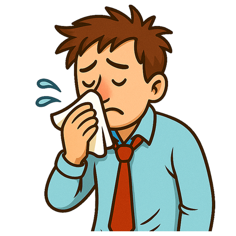 sneeze แปลว่า จาม