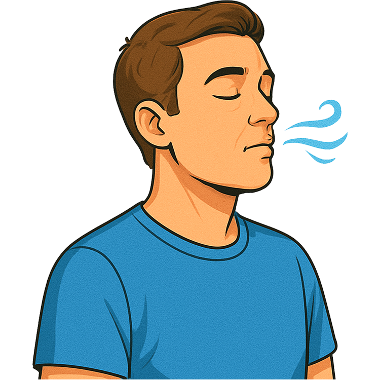 sniff แปลว่า สูดอากาศ