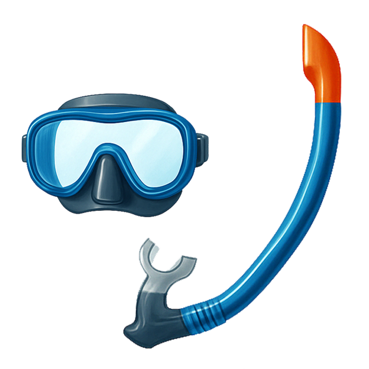 snorkel แปลว่า ท่อช่วยหายใจในน้ำ