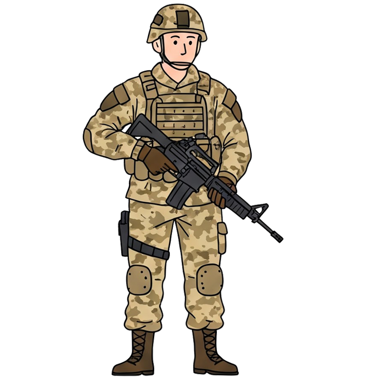 soldier แปลว่า ทหาร