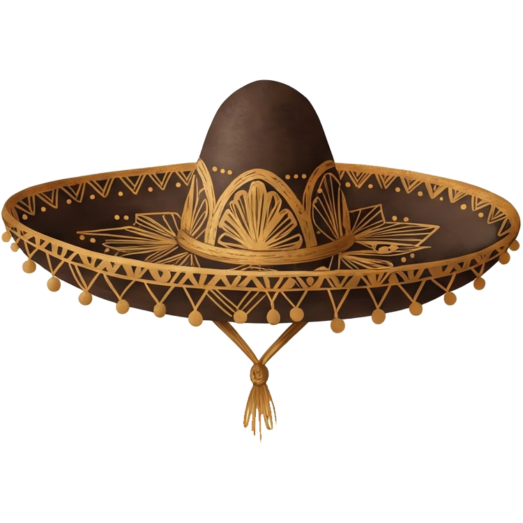 sombrero แปลว่า หมวกปีกกว้างแบบเม็กซิโก