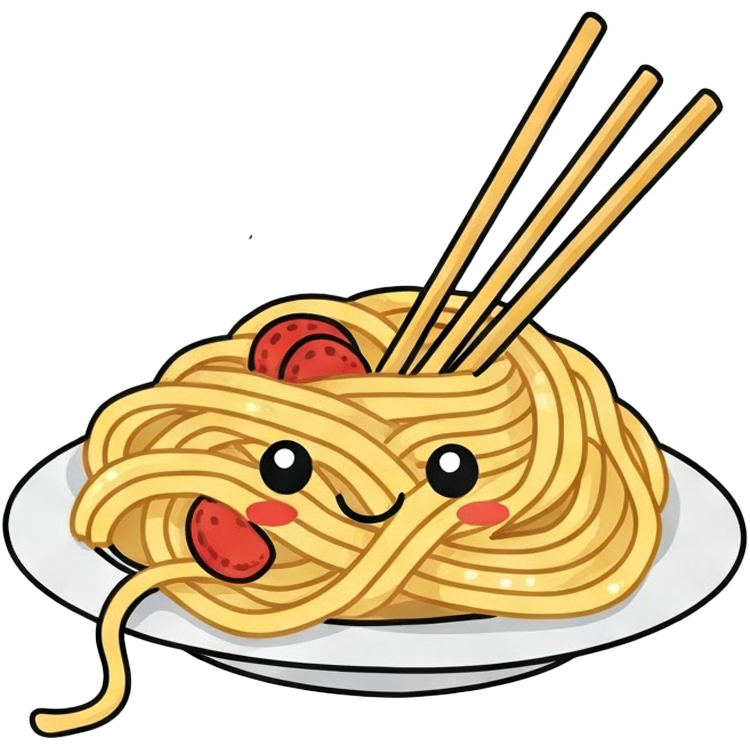 spaghetti แปลว่า สปาเก็ตตี้