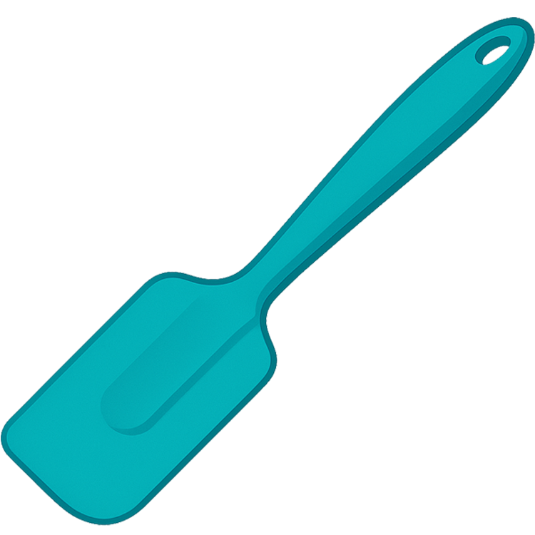 spatula แปลว่า ช้อนปากแบนใช้กวน