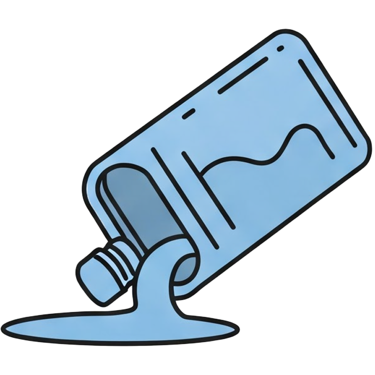 spill แปลว่า ทำให้หก