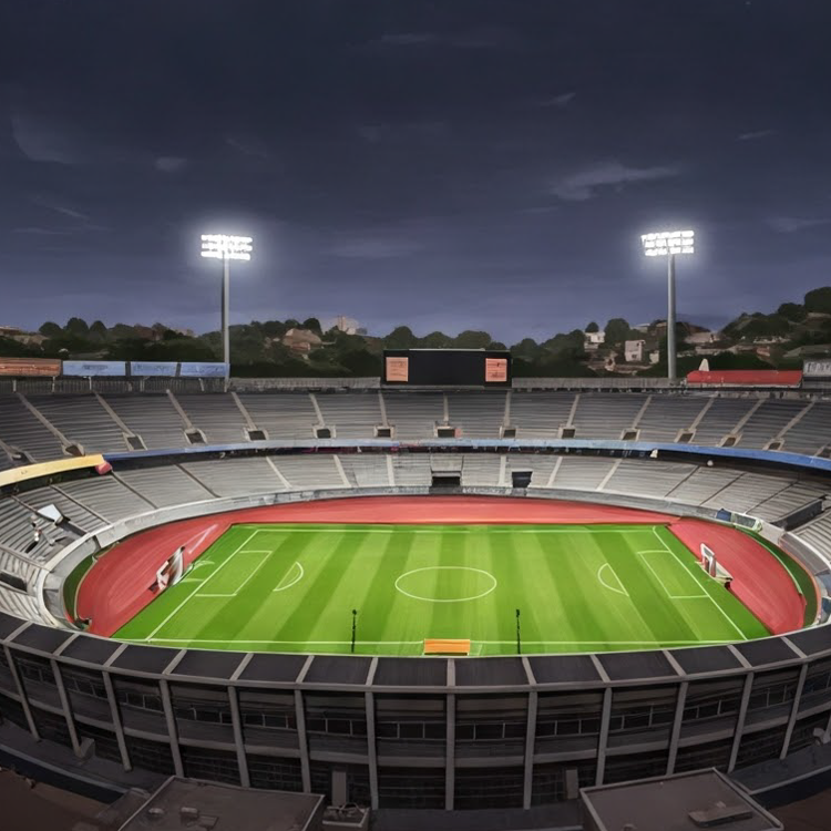 stadium แปลว่า สนามกีฬาที่มีอัฒจันทร์โดยรอบ