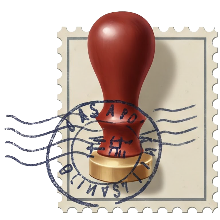 stamp แปลว่า ดวงตราไปรษณียากร