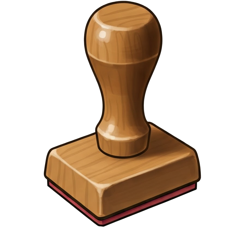 stamp แปลว่า เครื่องประทับตรา