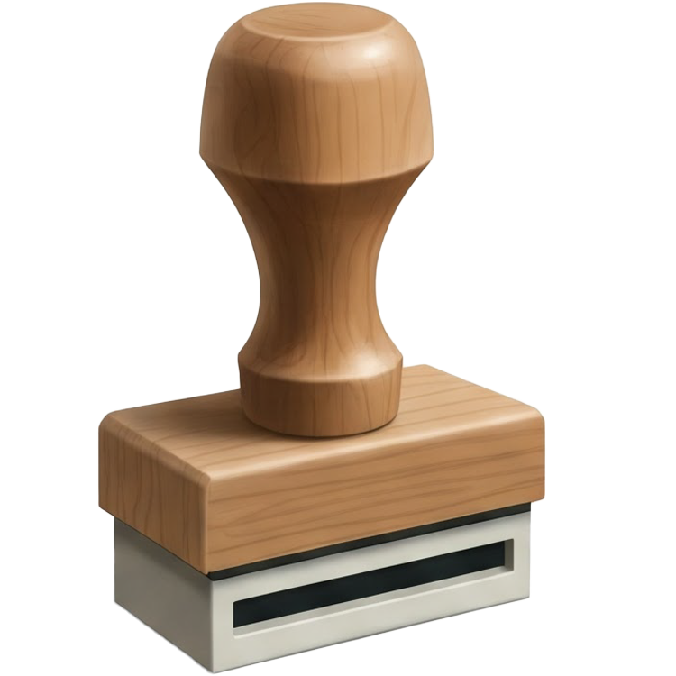 stamp แปลว่า ประทับตรา