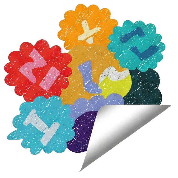 sticker แปลว่า สติ๊กเกอร์