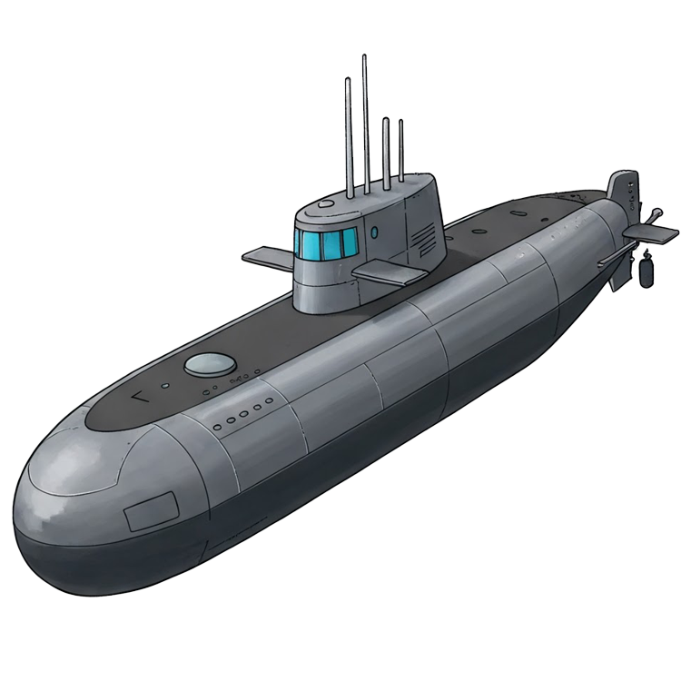 submarine แปลว่า เรือดำน้ำ