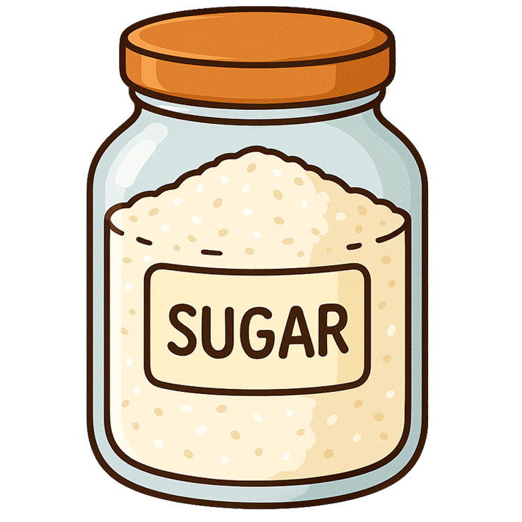 sugar แปลว่า น้ำตาล