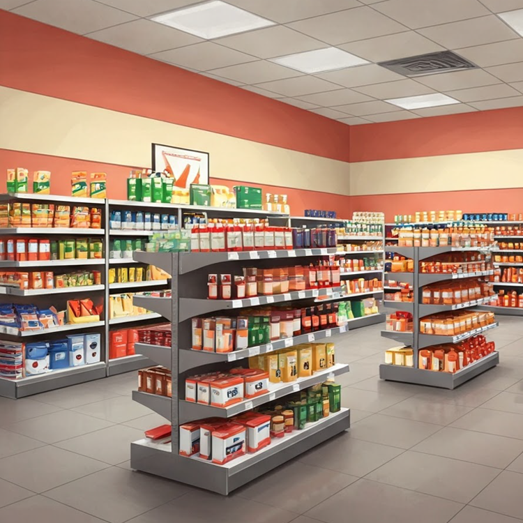 supermarket แปลว่า ร้านซุปเปอร์มาร์เก็ต