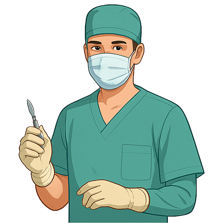 surgeon แปลว่า ศัลยแพทย์