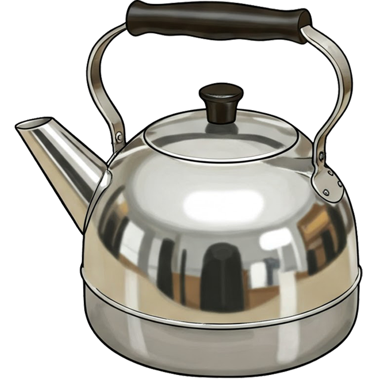 teakettle แปลว่า หม้อชงชา