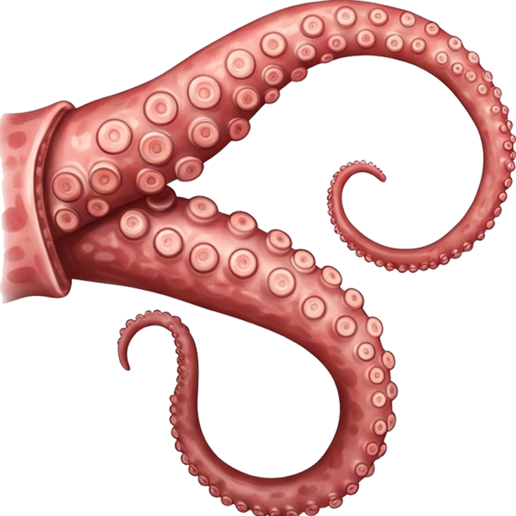 tentacle แปลว่า อวัยวะสัตว์ที่ยื่นยาวออกมา (งวง,หนวด)