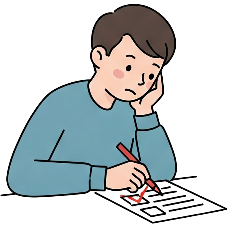 tick แปลว่า ทำเครื่องหมาย