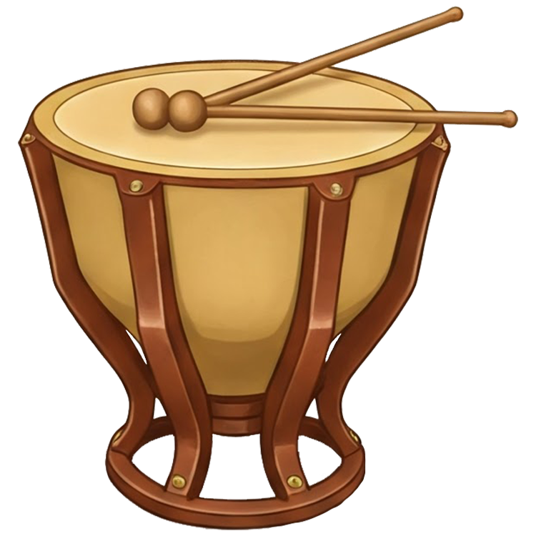 timpani แปลว่า กลองใหญ่