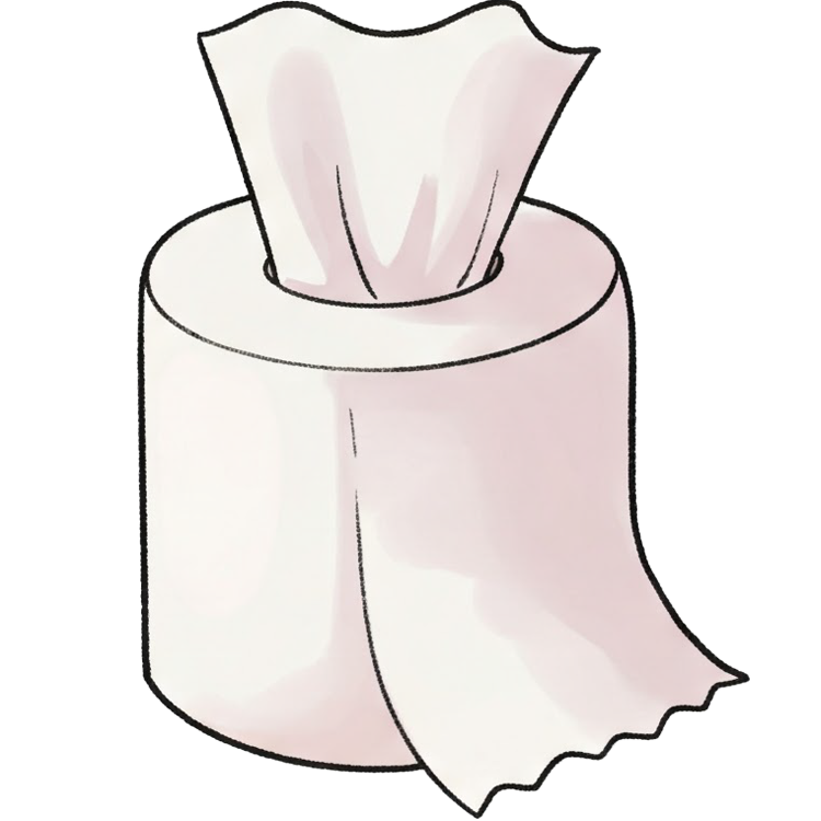 tissue แปลว่า กระดาษชำระ