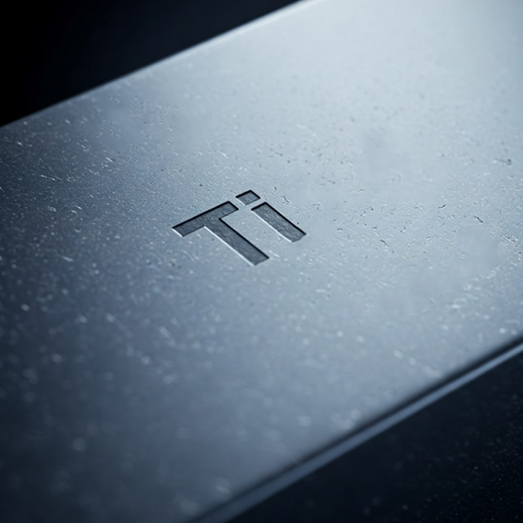 titanium แปลว่า ไทเทเนียม (Ti)