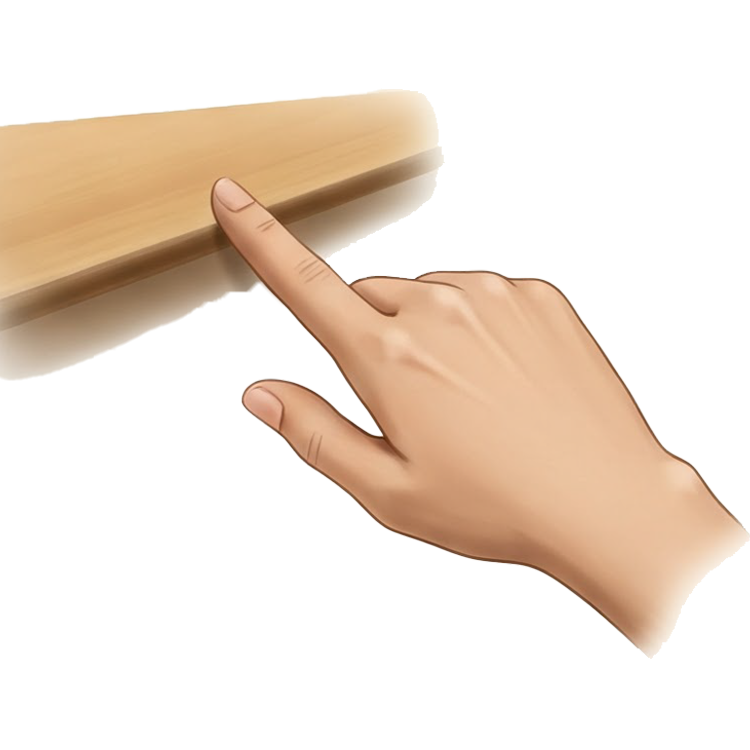 touch แปลว่า สัมผัส