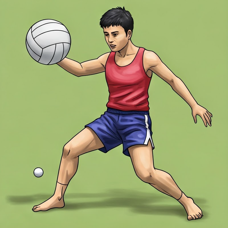 volleyball แปลว่า กีฬาวอลเลย์บอล