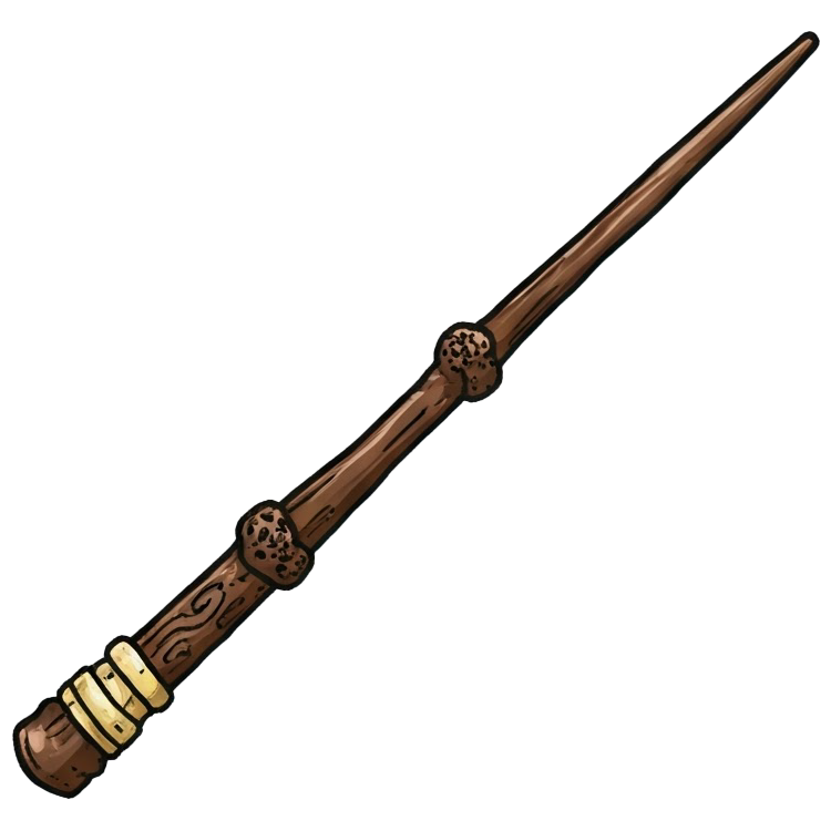 wand แปลว่า ไม้กายสิทธิ์