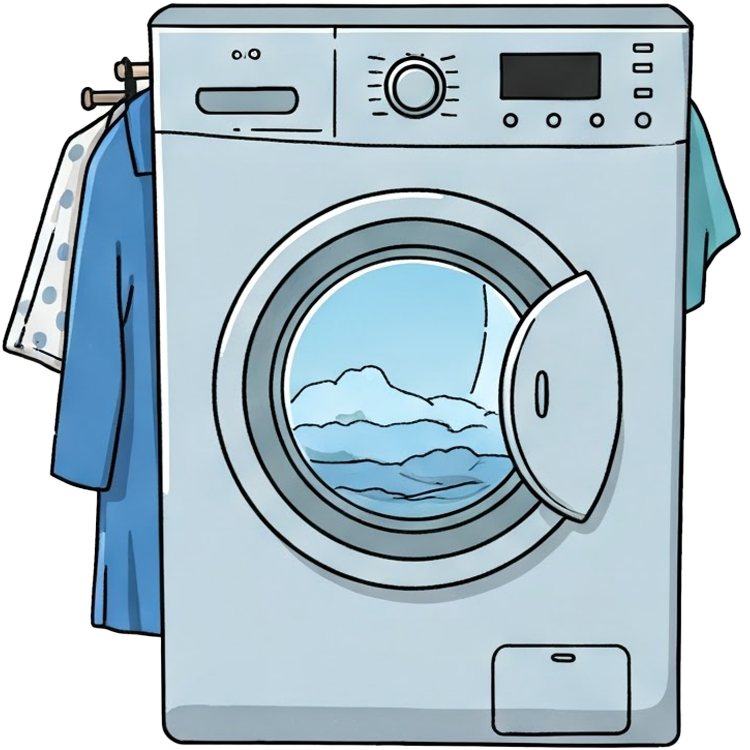 wash แปลว่า ซัก,ล้าง