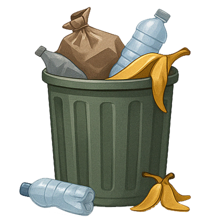 waste แปลว่า สิ้นเปลือง,สูญเสีย