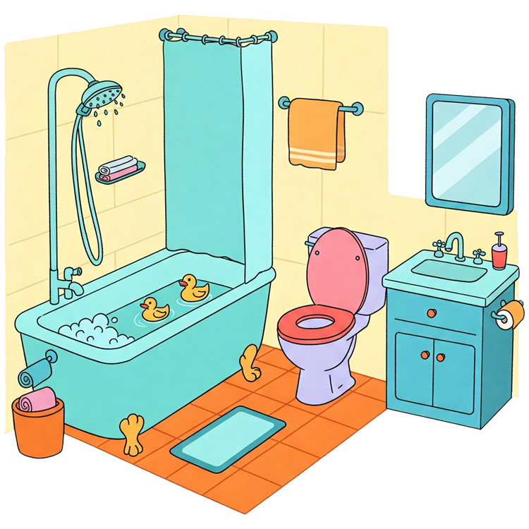 water closet แปลว่า ห้องน้ำ