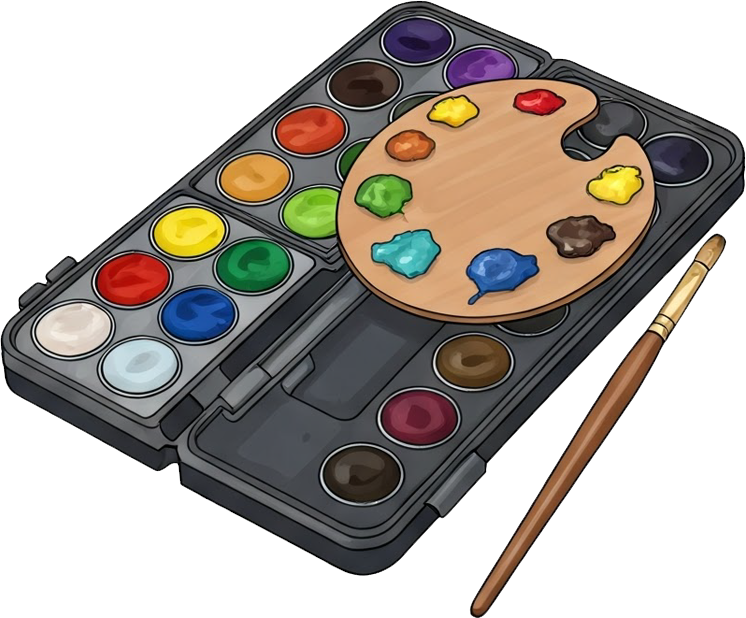 watercolour แปลว่า สีน้ำ