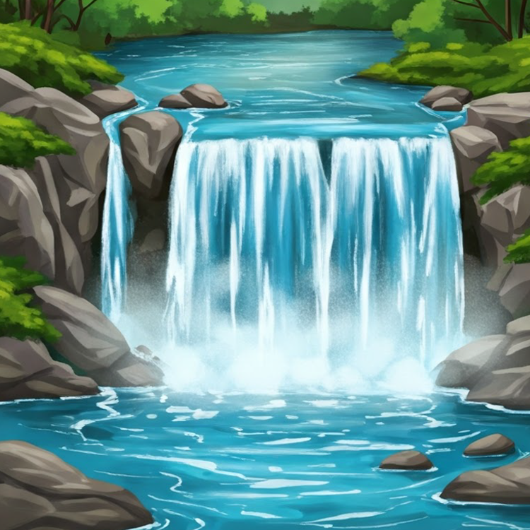 waterfall แปลว่า น้ำตก