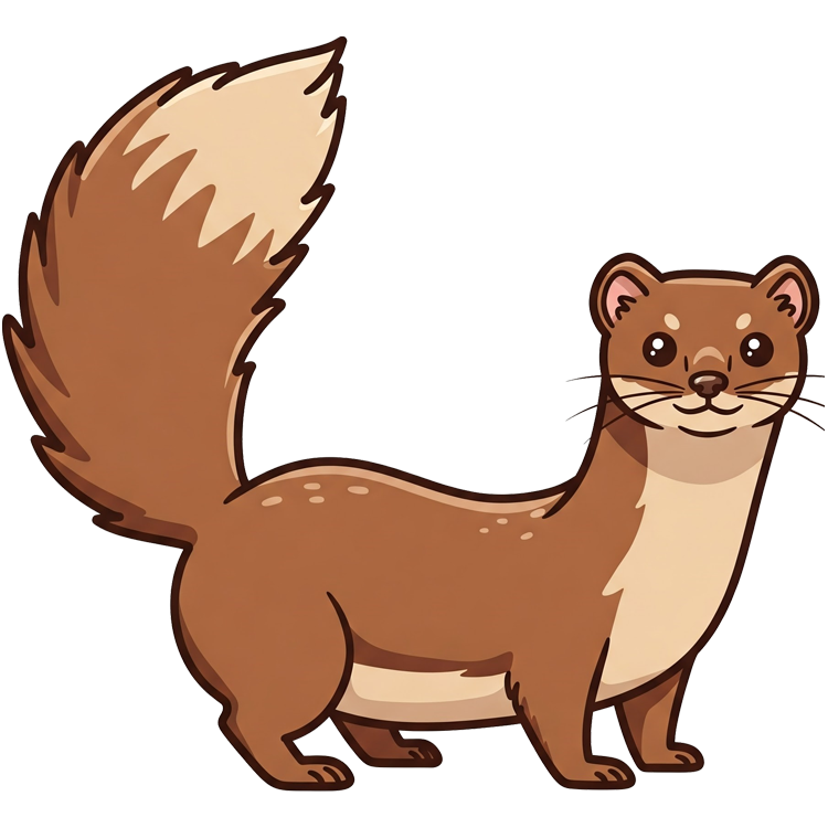weasel แปลว่า สัตว์กินเนื้อขนาดเล็ก