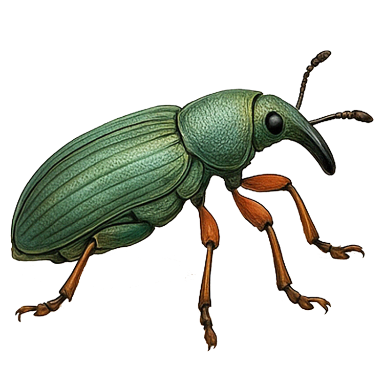 weevil แปลว่า ด้วง,มอด,แมลงปีกแข็ง