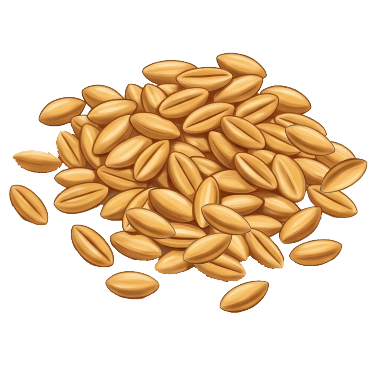 wheat แปลว่า เมล็ดข้าวสาลี