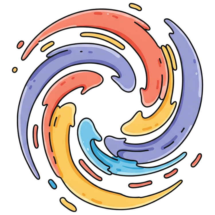 whirl แปลว่า การหมุนเวียน