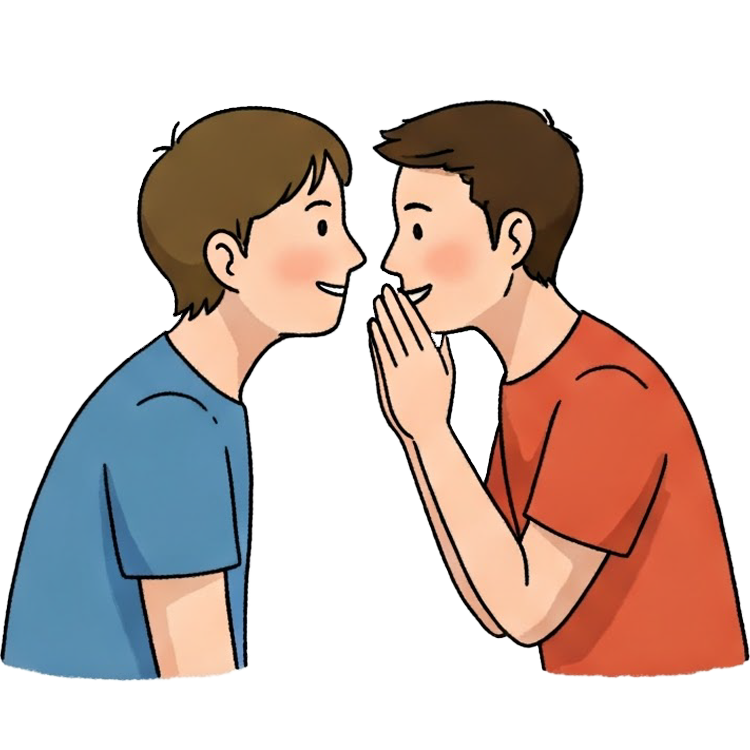 whisper แปลว่า กระซิบ