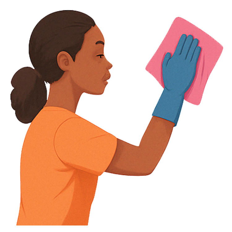 wipe แปลว่า เช็ด,ถู,ขัด