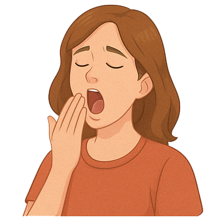 yawn แปลว่า หาว