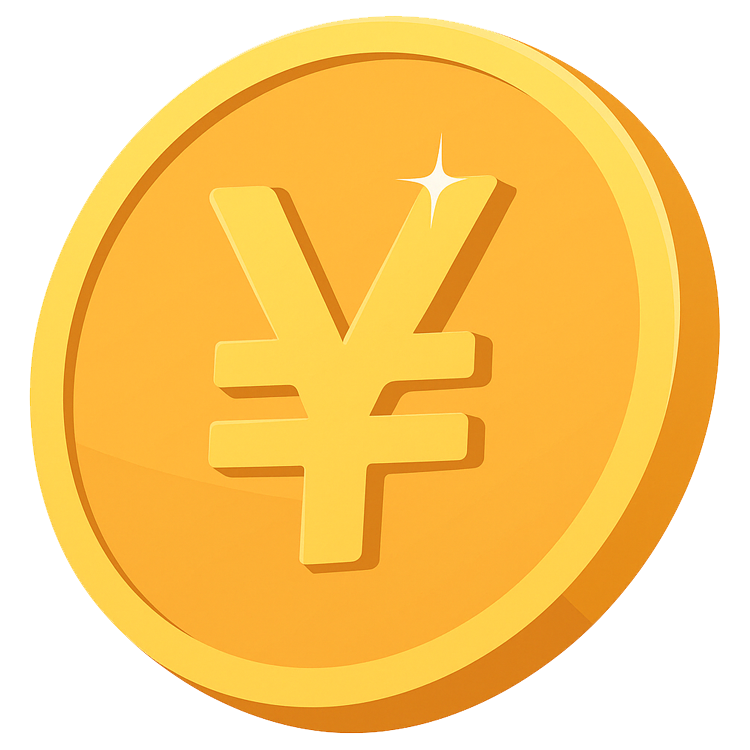 yen แปลว่า เงินเยนของญี่ปุ่น